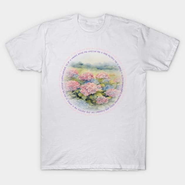 hydrangea T-Shirt by zzzozzo